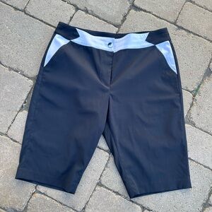 EP Pro Golf Pants Womens Size 6 Black & White Stretch Active Athletic Comfort